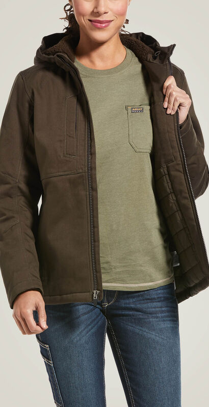 Rebar DuraCanvas Insulated Jacket Inside